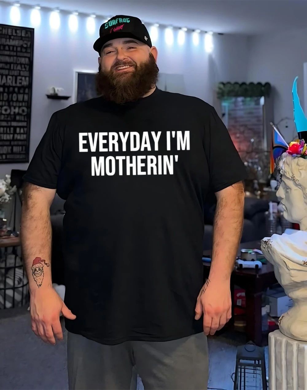 Everyday I’m Motherin text shirt