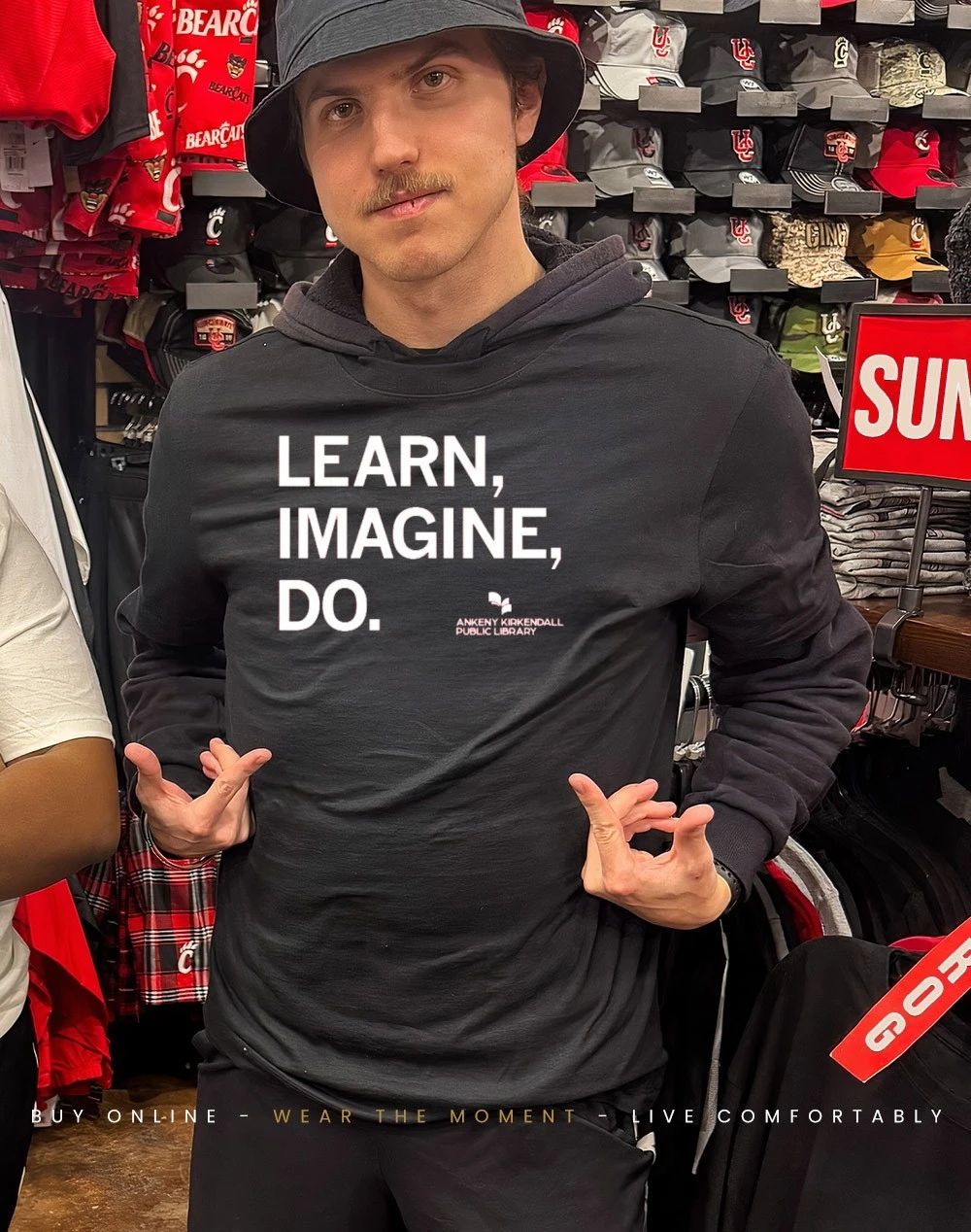 Ankeny Public Library Learn Imagine Do Shirt