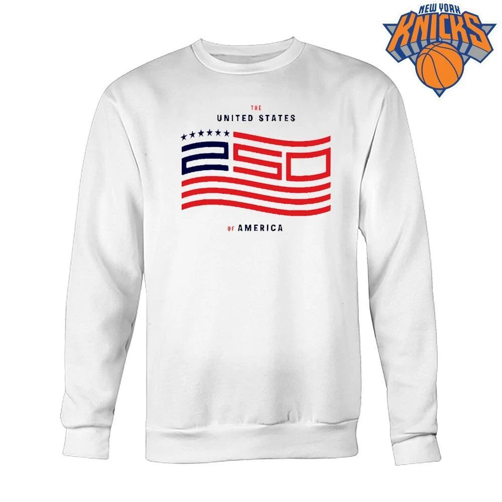 Happy 4th of July United States of America 250 Flag Stripes Semiquincentennial shirt