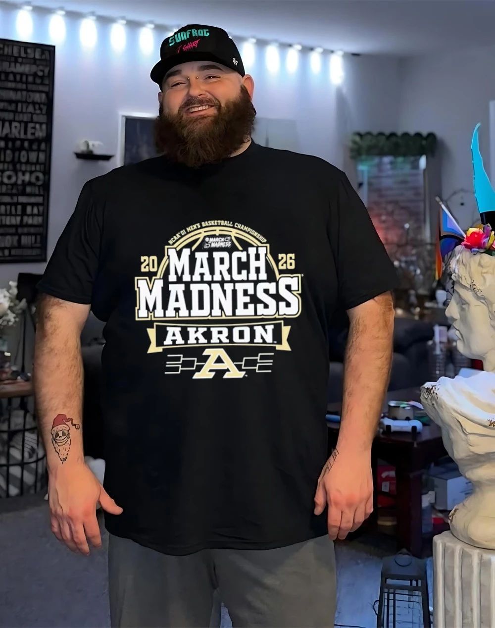 Akron Zips 2026 NCAA Men’s Basketball March Madness Bound shirt