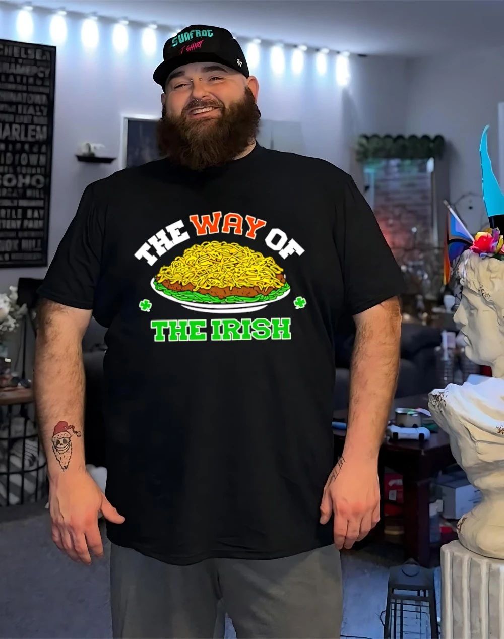 The way of the irish skyline chili shirt