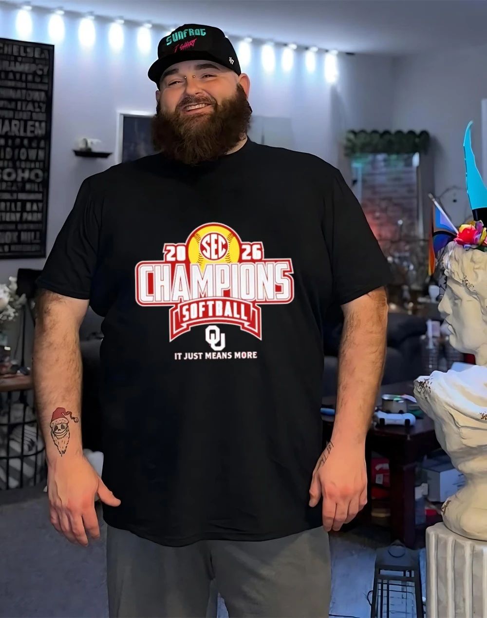 Oklahoma Sooners 2026 SEC Regular Season Softball Champions Locker Room shirt