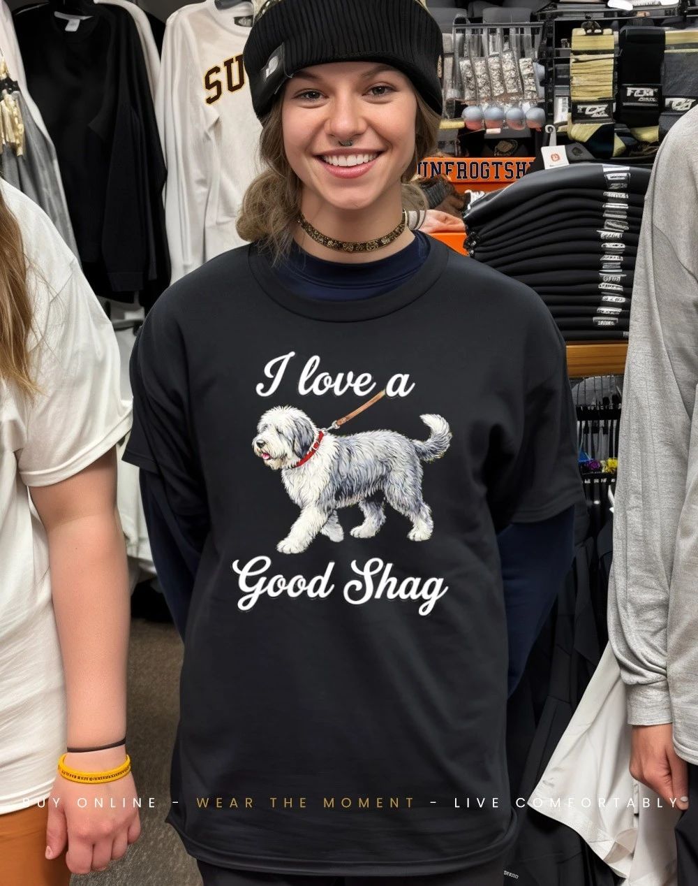Shaggy dog I love a good shag shirt