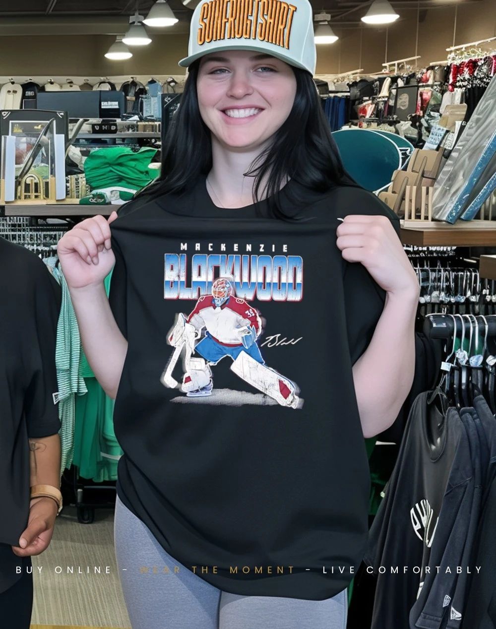 MacKenzie Blackwood Colorado Player Name signature shirt