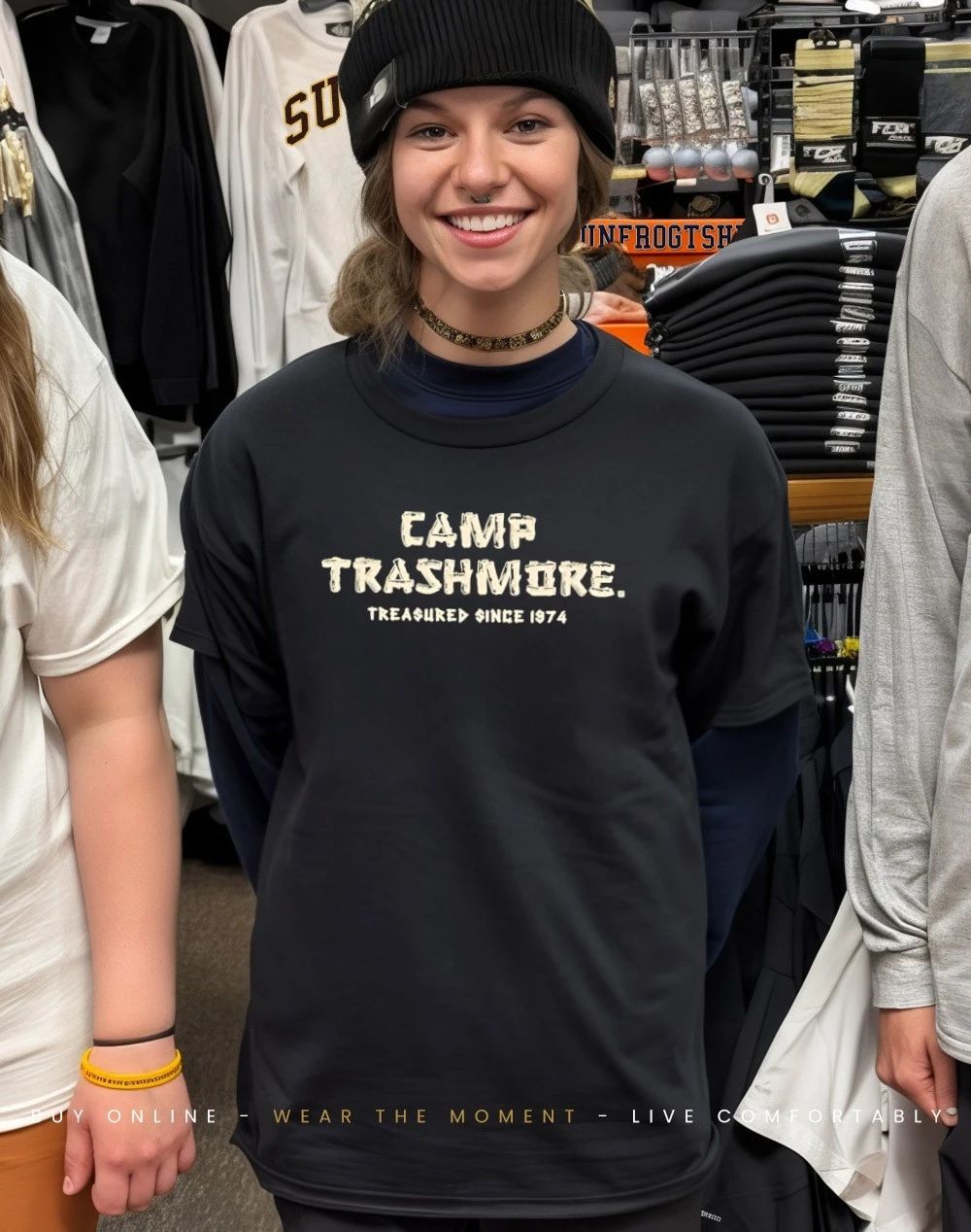 Camp Trashmore Treasured since 1974 shirt