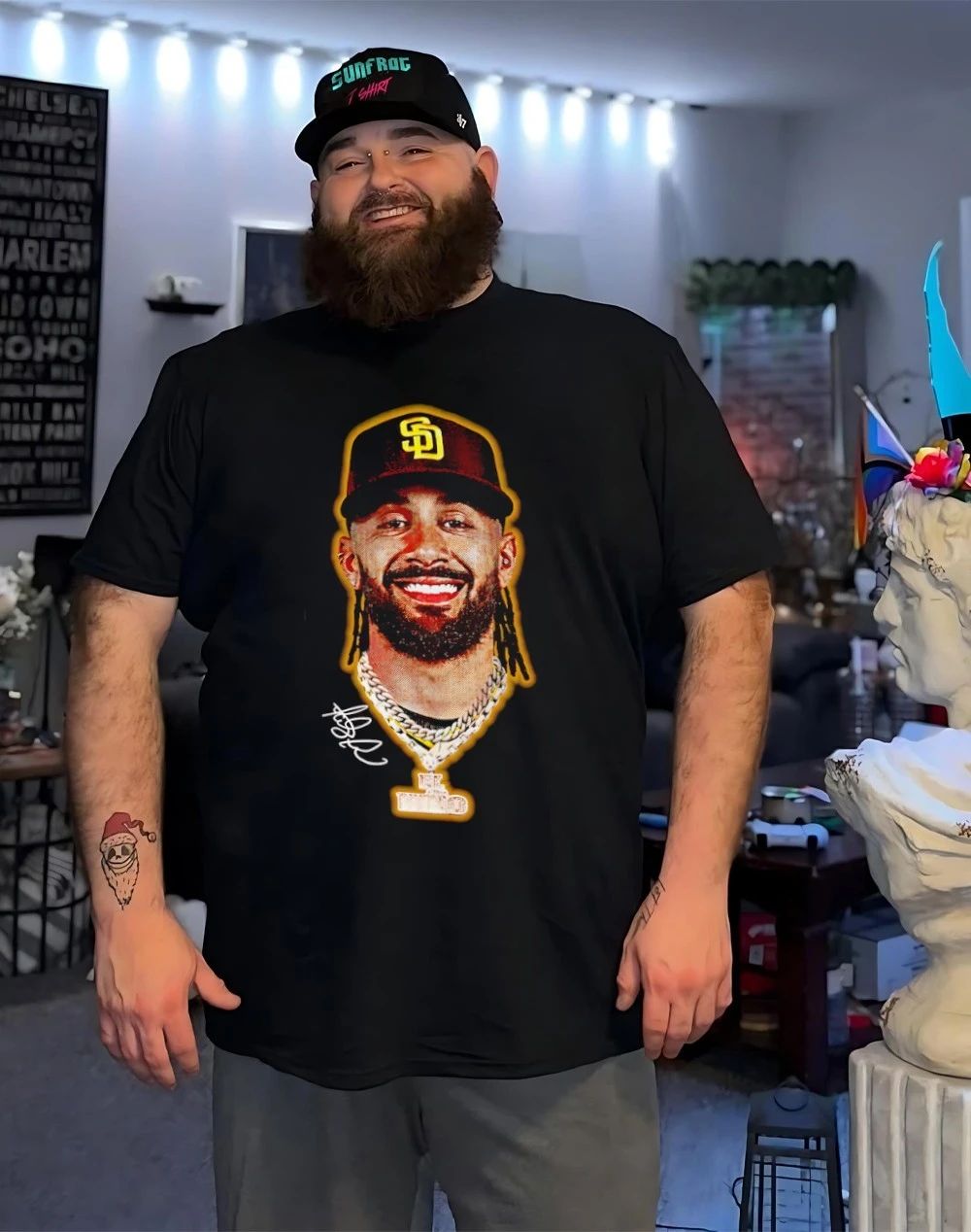 San Diego Padres Fernando Tatis Jr Outerstuff Headliner signature shirt