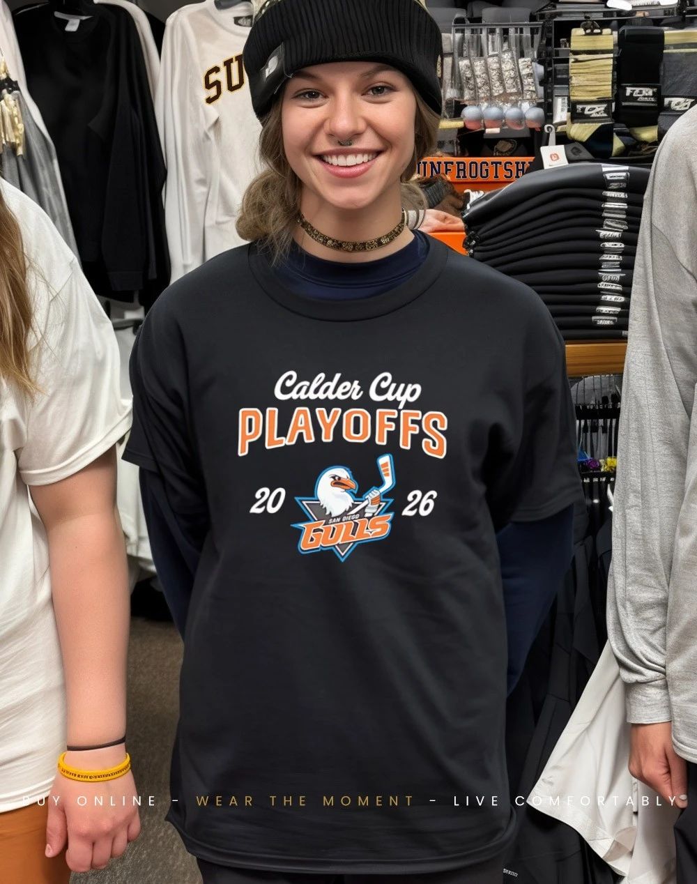 San Diego Gulls 2026 Calder Cup Playoffs shirt