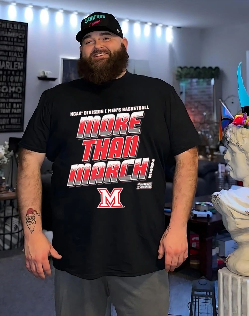 Miami RedHawks 2026 March Madness NCAA Division I Men’s Baksetball More Than March shirt