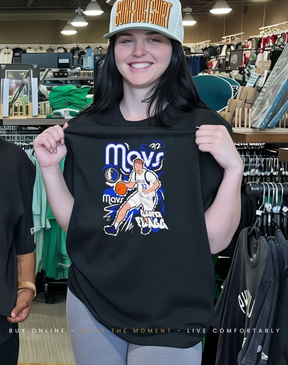 Cooper Flagg Dallas Mavericks Chalked Up Player paint shirt