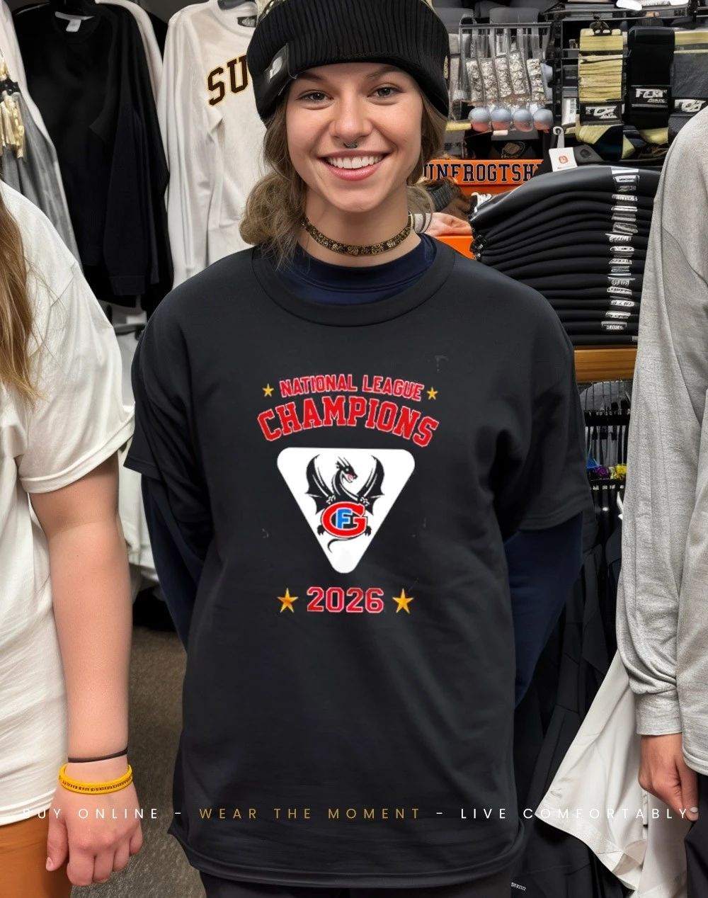 HC Fribourg-Gottéron Schweizer Meister 2026 National League Champions logo shirt