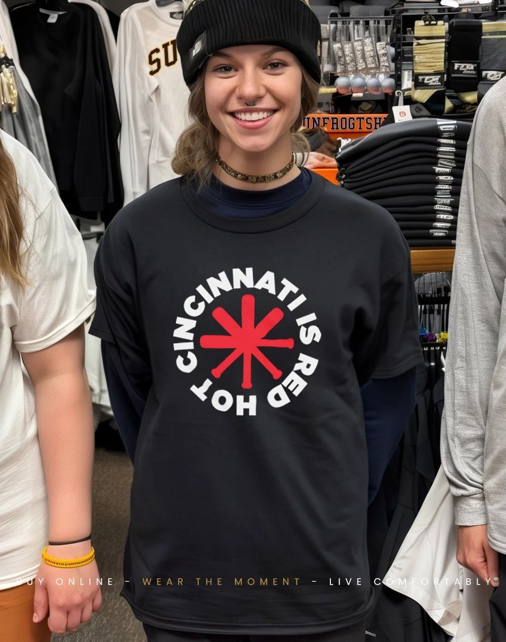 Cincinnati is Red Hot Cincinnati Baseball shirt