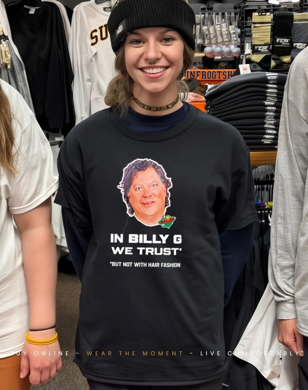 In Billy G We Trust But Not With Hair Fashion shirt