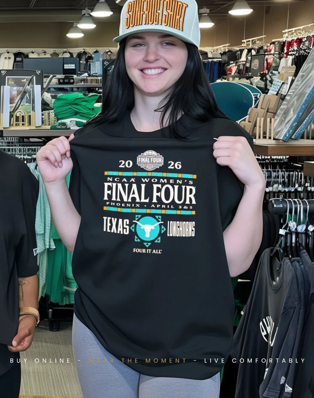 Texas Longhorns Women’s Basketball NCAA Final Four Four It All 2026 classic shirt