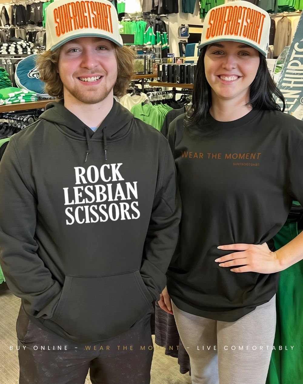 Rock Lesbian Scissors Shirt