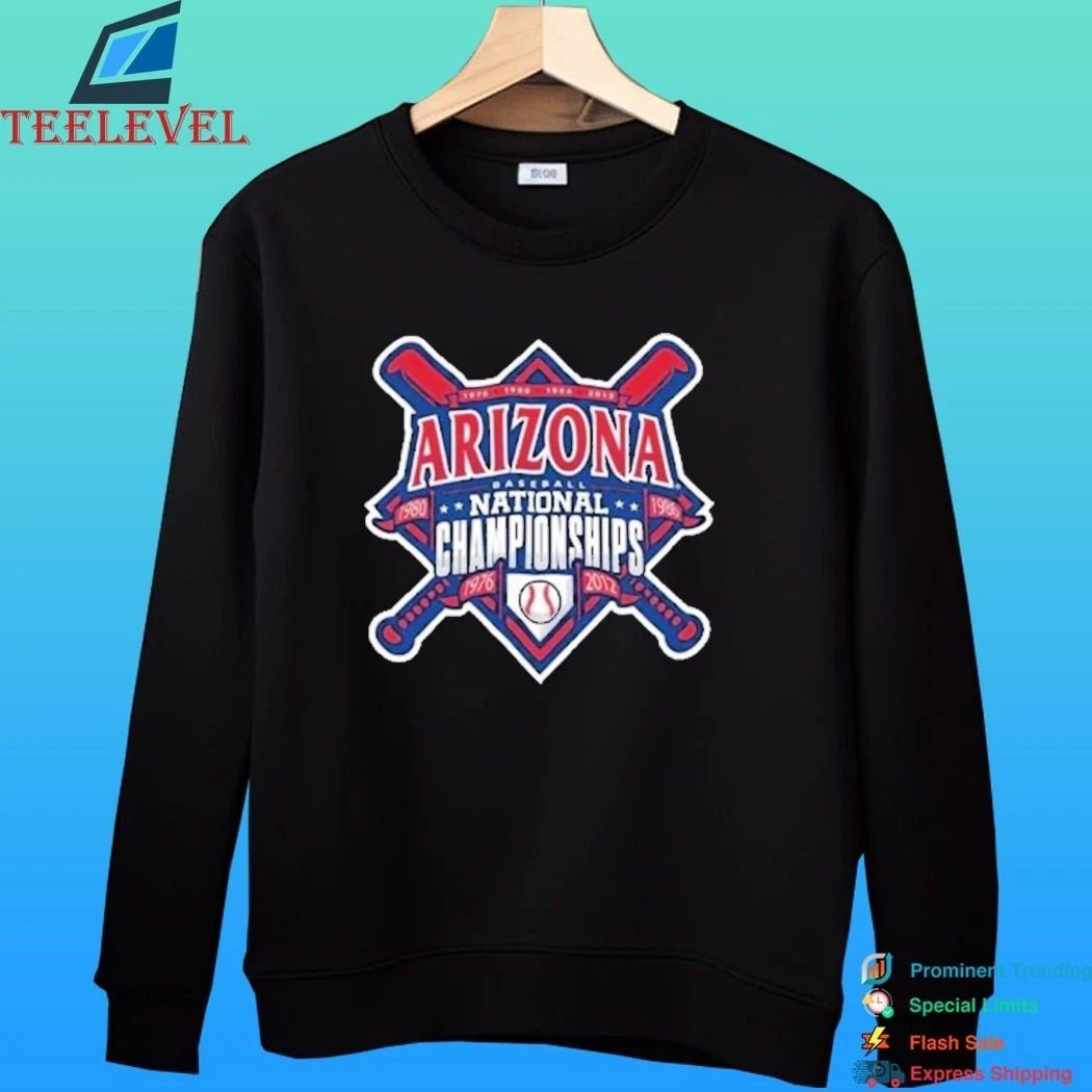 Arizona Baseball 1976 Night National Champions Shirt