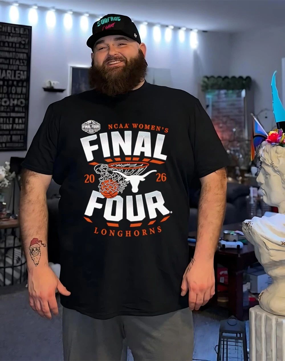 Texas Women’s Basketball 2026 Final Four Hoop shirt