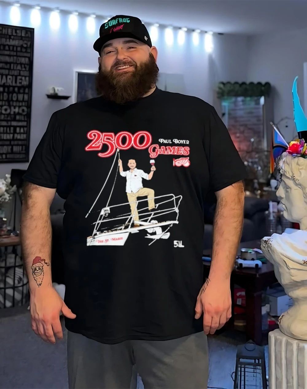 Head Equipment Manager Paul Boyer 2500 games Shirt