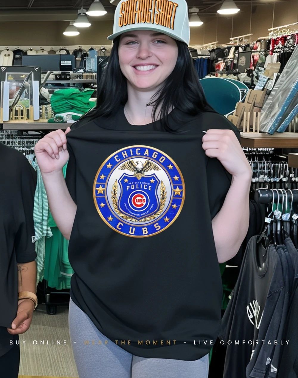 Chicago Cubs Police Pride logo shirt