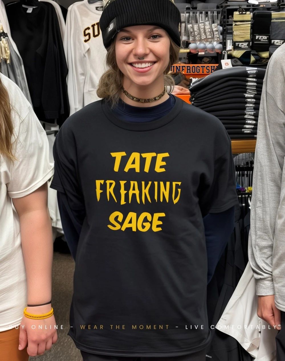 Tate Freaking Sage Shirt