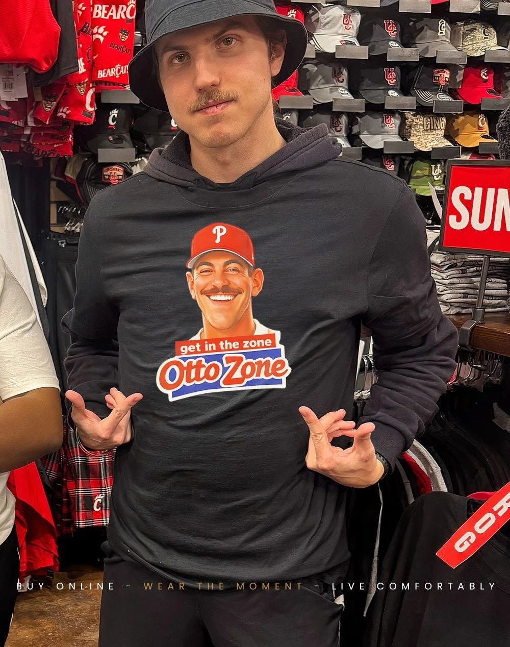 Philadelphia Phillies Garrett Stubbs Get In The Zone Otto Zone 2026 shirt