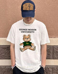 George Mason Patriots Teddy Bear no one cartoon shirt