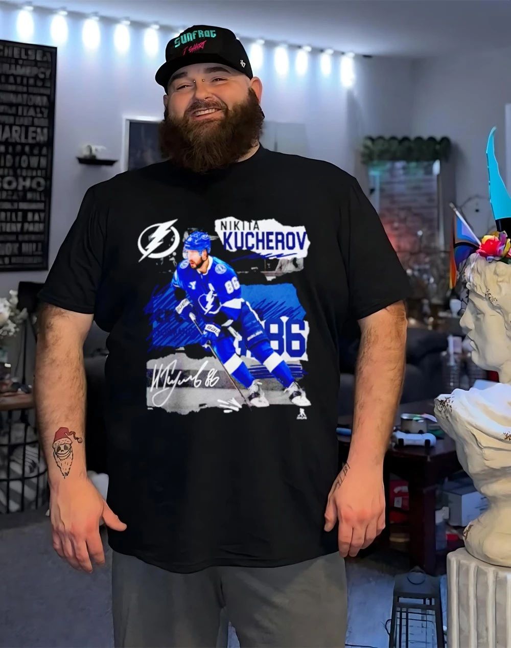 Tampa Bay Lightning Nikita Kucherov Fresh Ice signature shirt