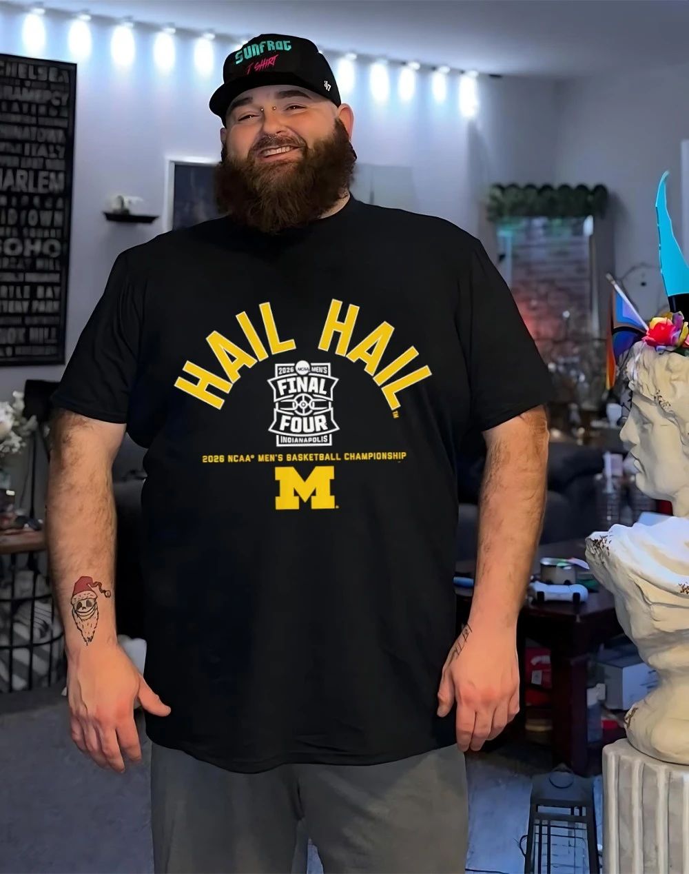 Michigan Wolverines MBB Hail Hail 2026 Final Four shirt