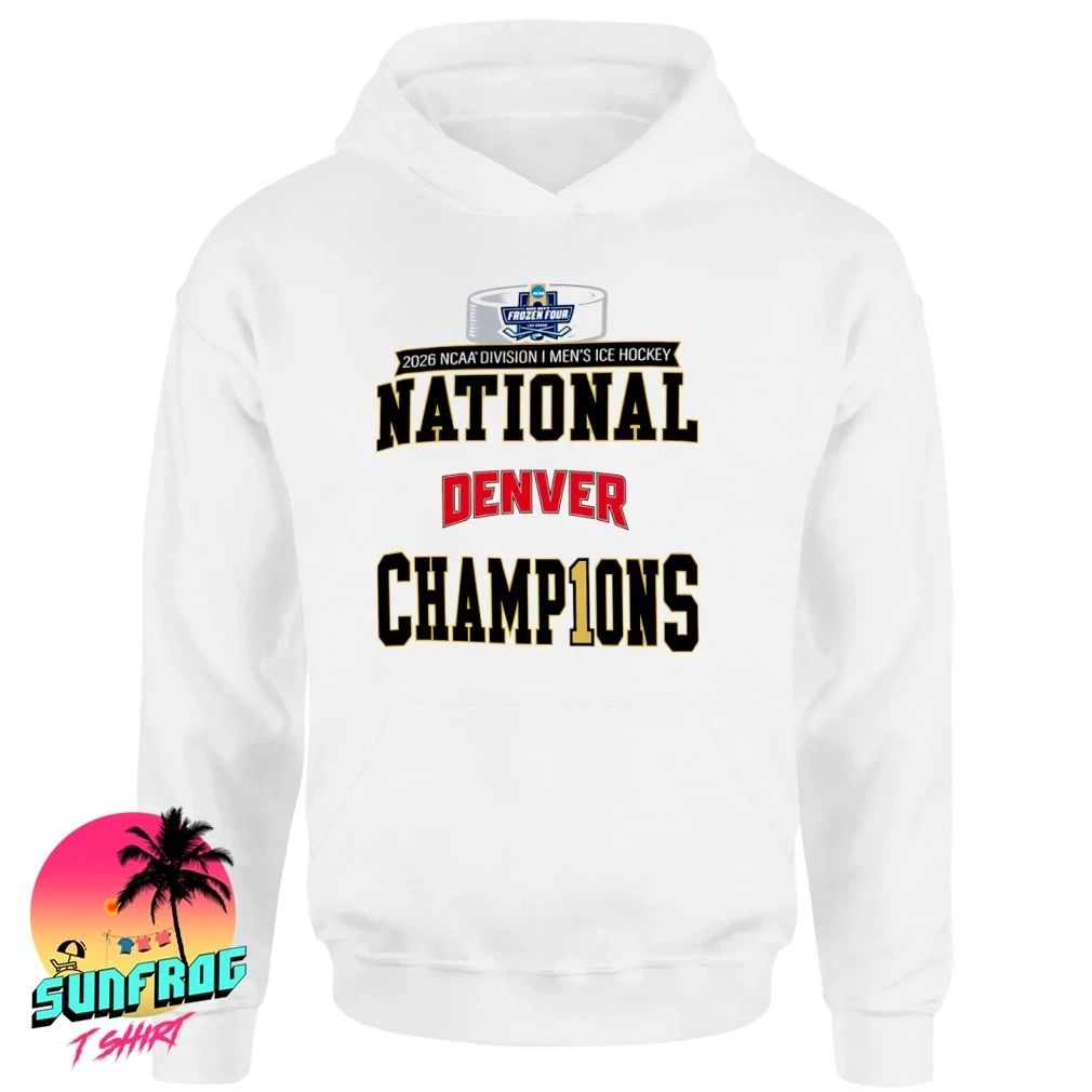 Denver Pioneers 2026 NCAA Frozen Four Men’s Ice Hockey National Champions Locker Room shirt