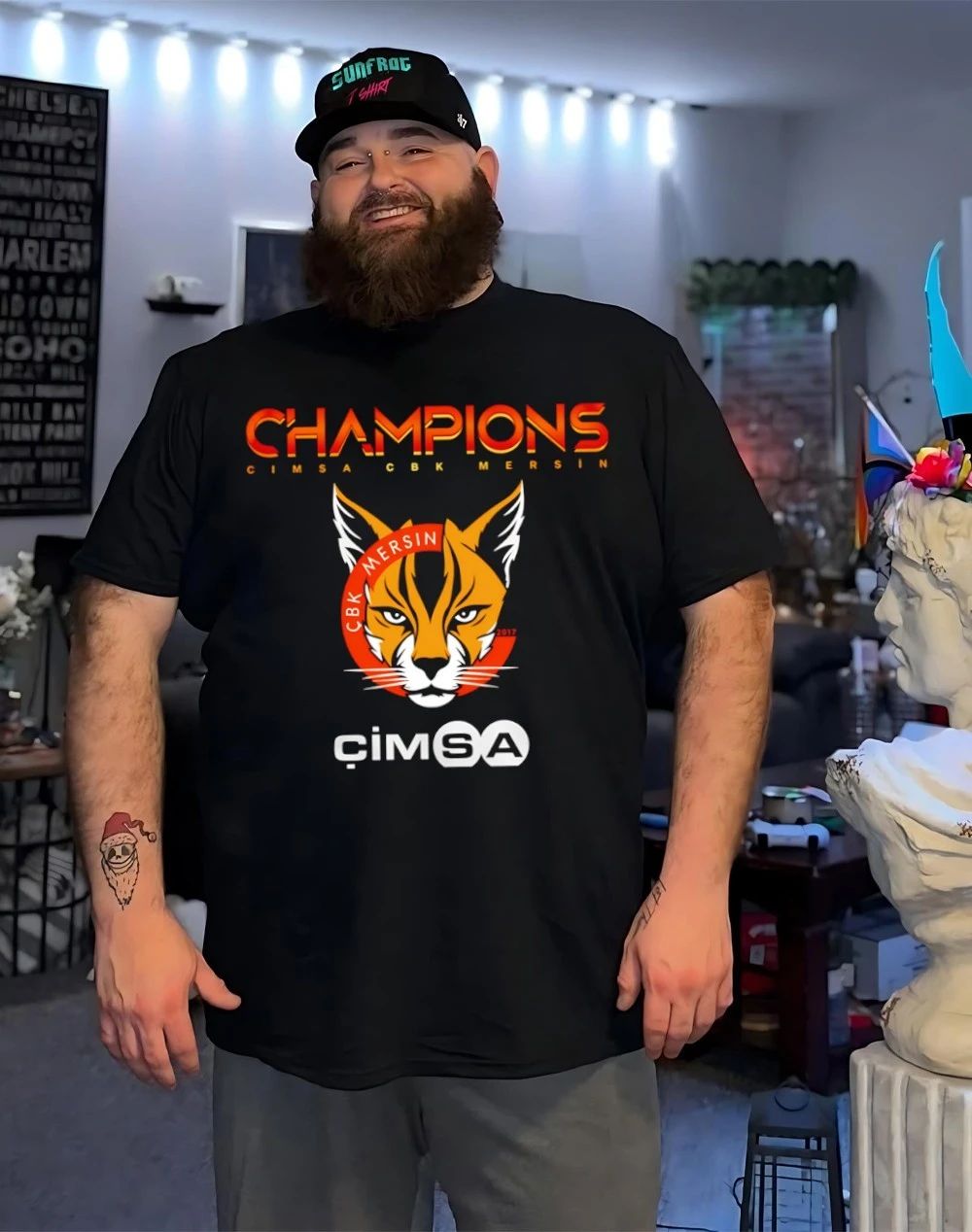 Cimsa CBK Mersin 2026 Euro Cup Women Champions shirt