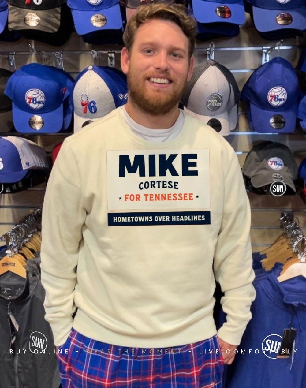 Mike Cortese For Tennessee Hometowns Over Headlines shirt