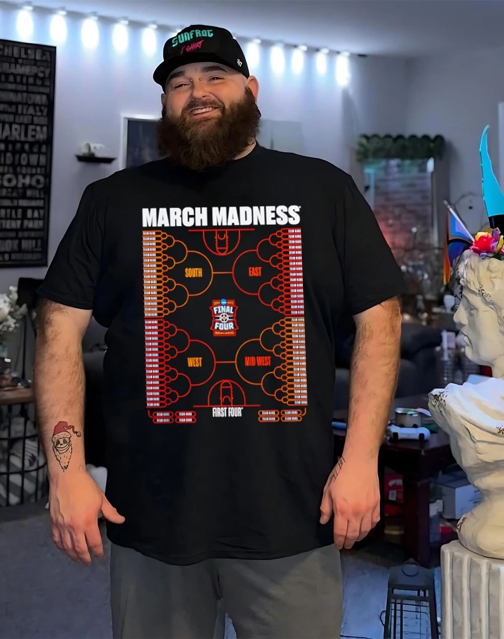 2026 NCAA Men’s Basketball Tournament March Madness Bracket shirt