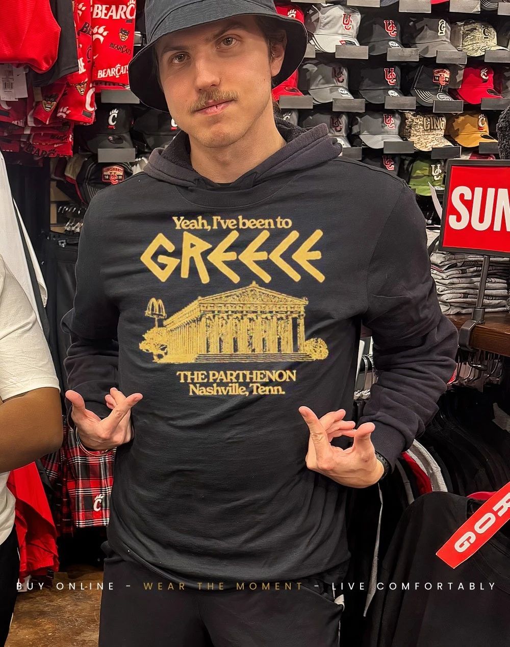 Yeah I’ve Been to Greece the Parthenon Nashville Tenn shirt
