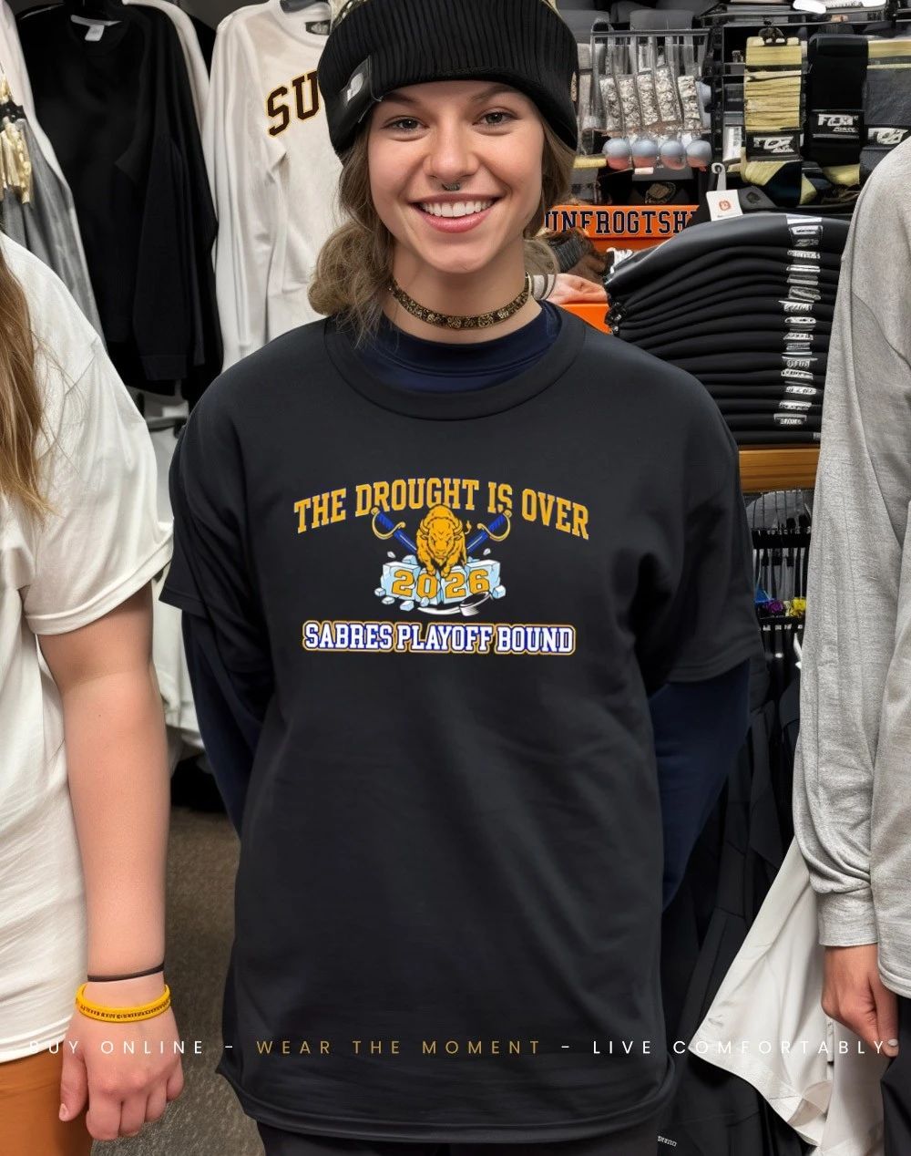 Buffalo Sabers The Drought is over Sabres Playoff Bound 2026 shirt