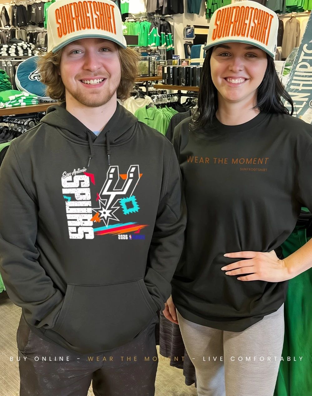 San Antonio Spurs 2026 NBA Playoffs graphic shirt