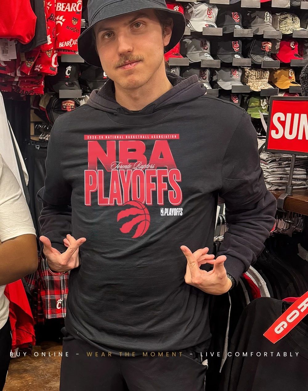 Toronto Raptors 2025-26 NBA Playoffs shirt