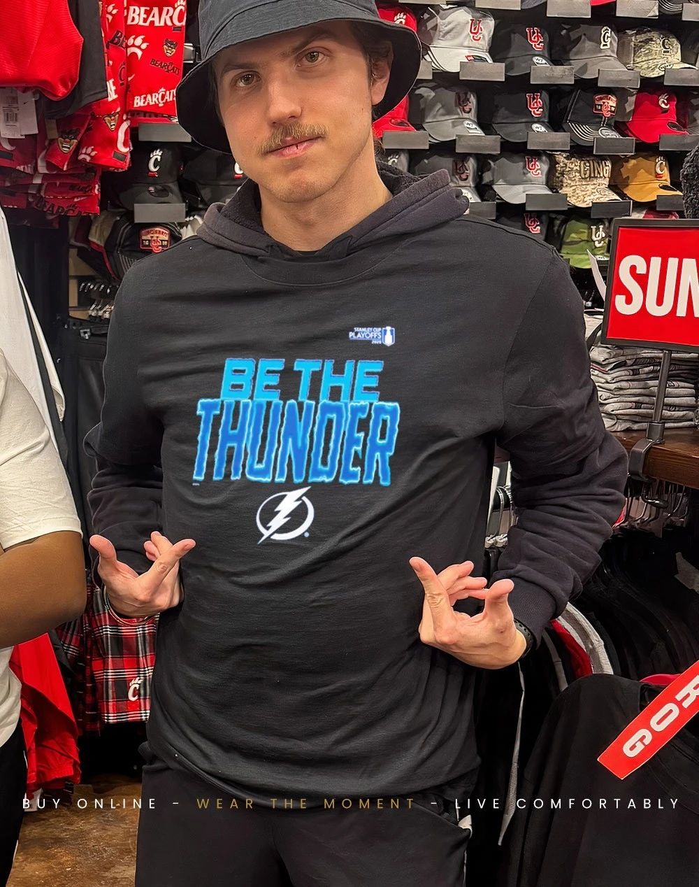Tampa Bay Lightning Be The Thunder 2026 Stanley Cup Playoffs Slogan shirt