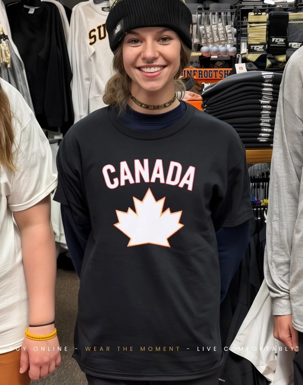 Team Canada Rocking World Baseball shirt