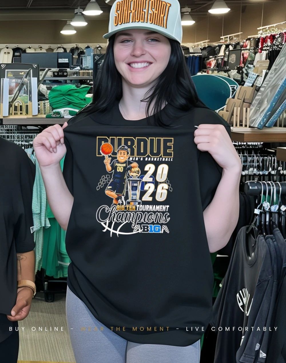 Purdue Boilermakers 2026 Big Ten Tournament Champions mascot shirt