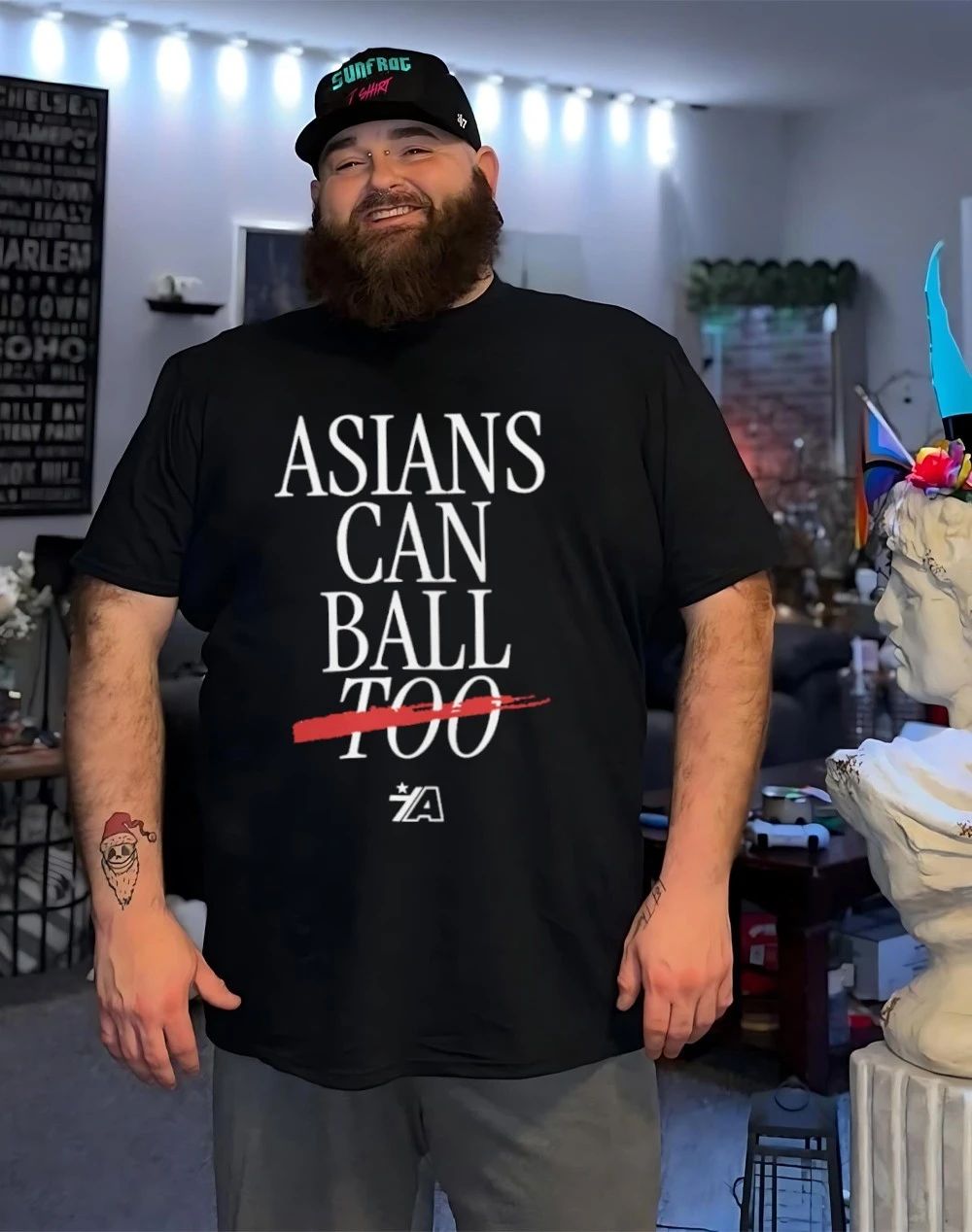 Asians Can Ball Too Asian Americans Sports Shirt