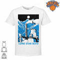 Lone Star Blvd Texas Mountains Factory Industrial Hiking Star Flag Shirt