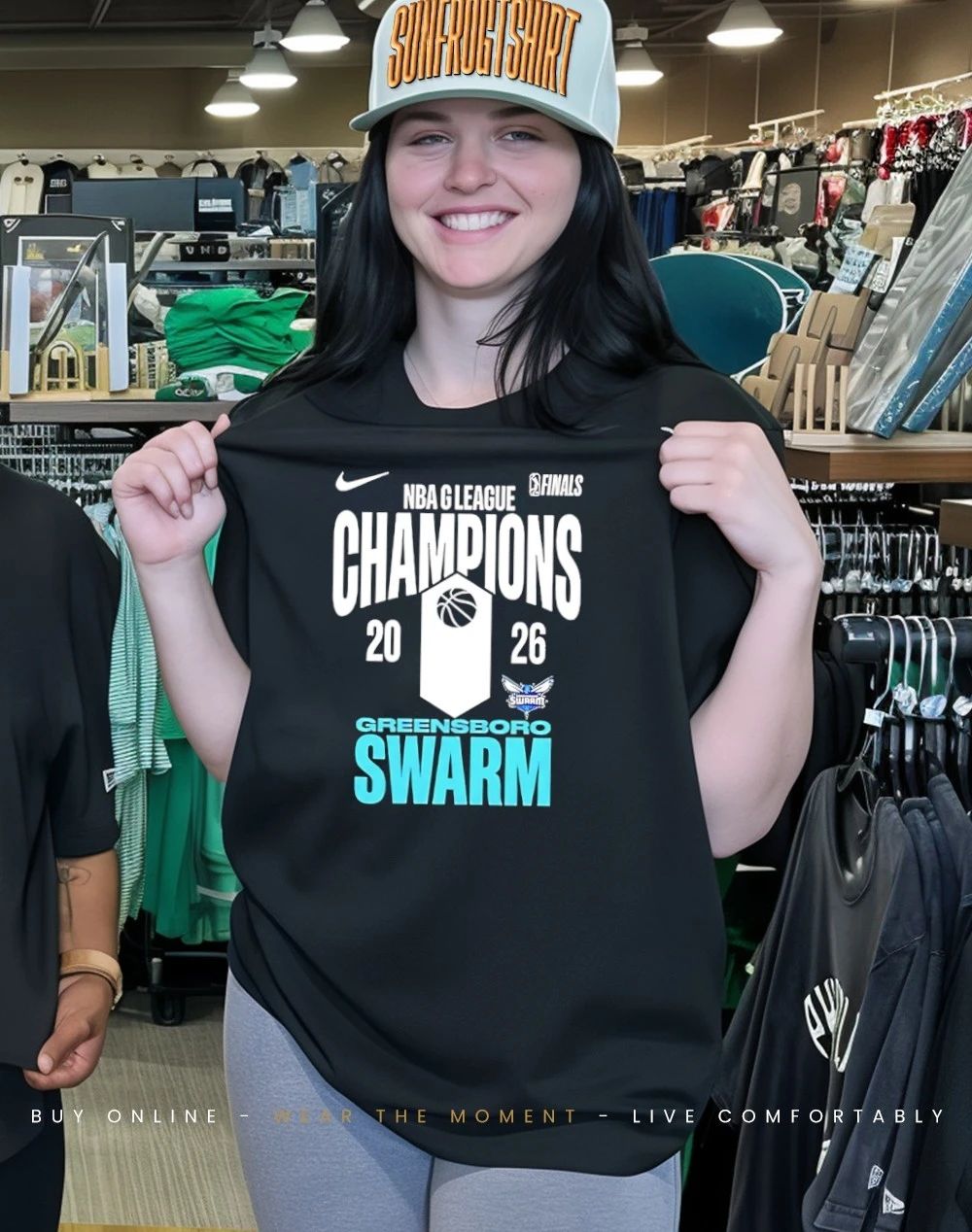 Greensboro Swarm 2026 NBA G League Champions shirt