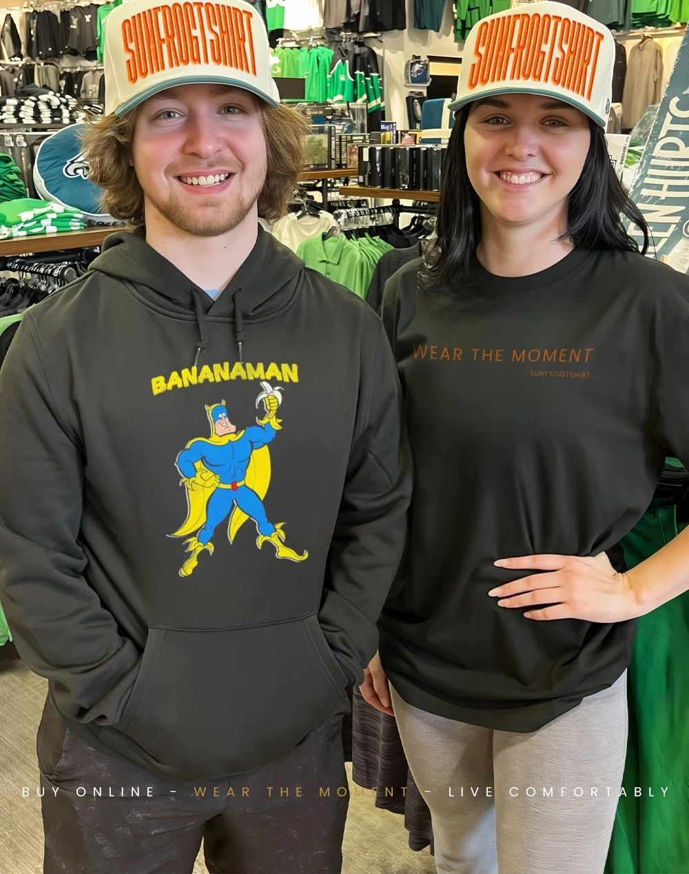 Bananaman Banana cartoon shirt