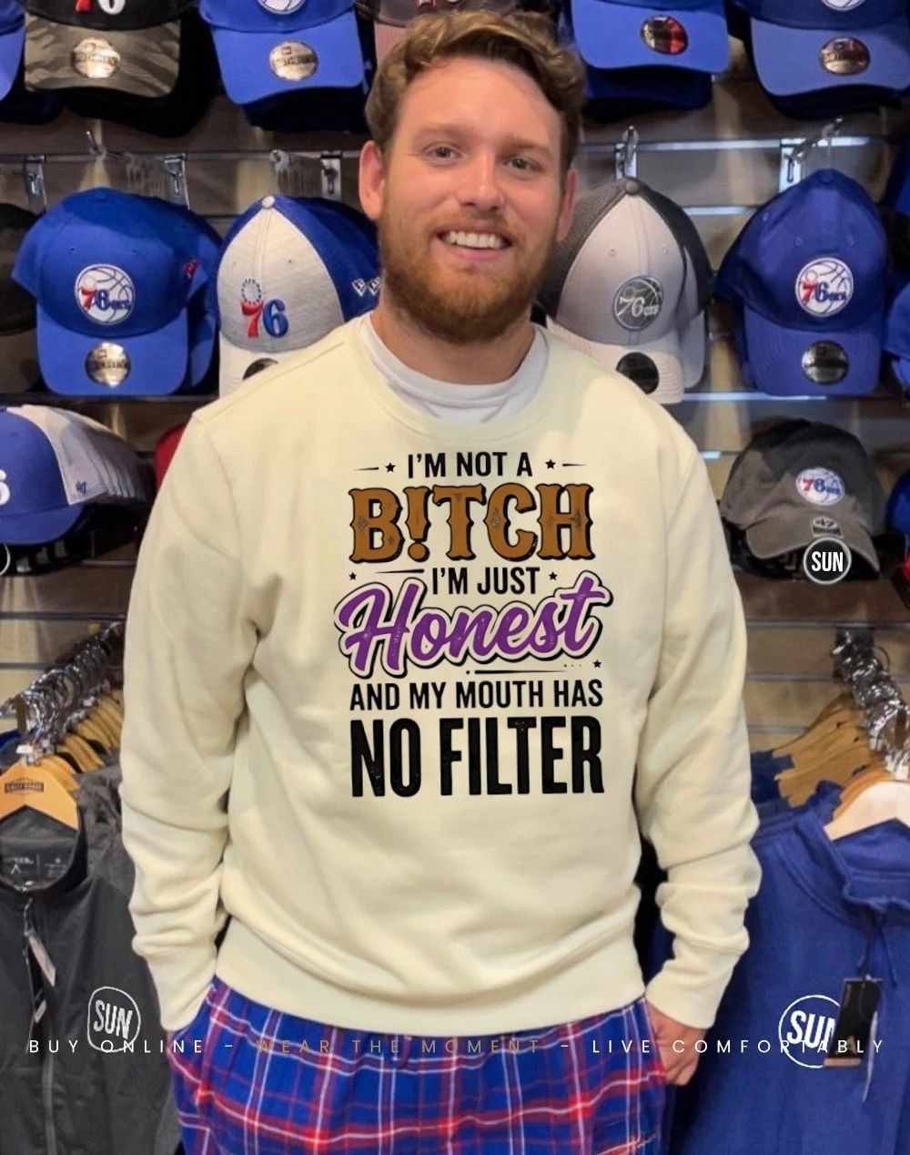 I’m not a bitch I’m just honest and my mouth has no filter shirt