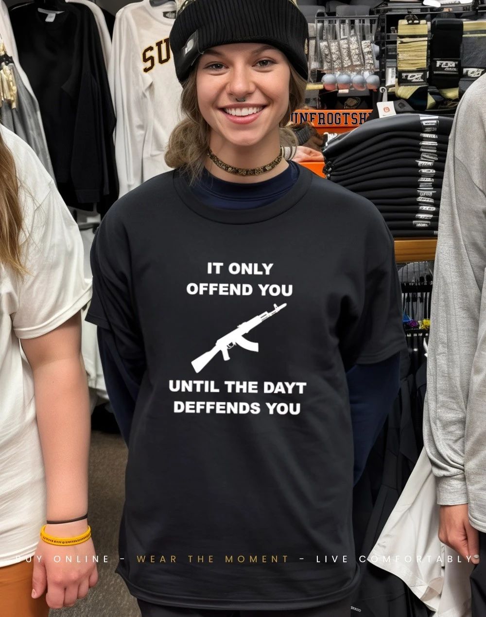 It only offends you until the dayt defends you shirt