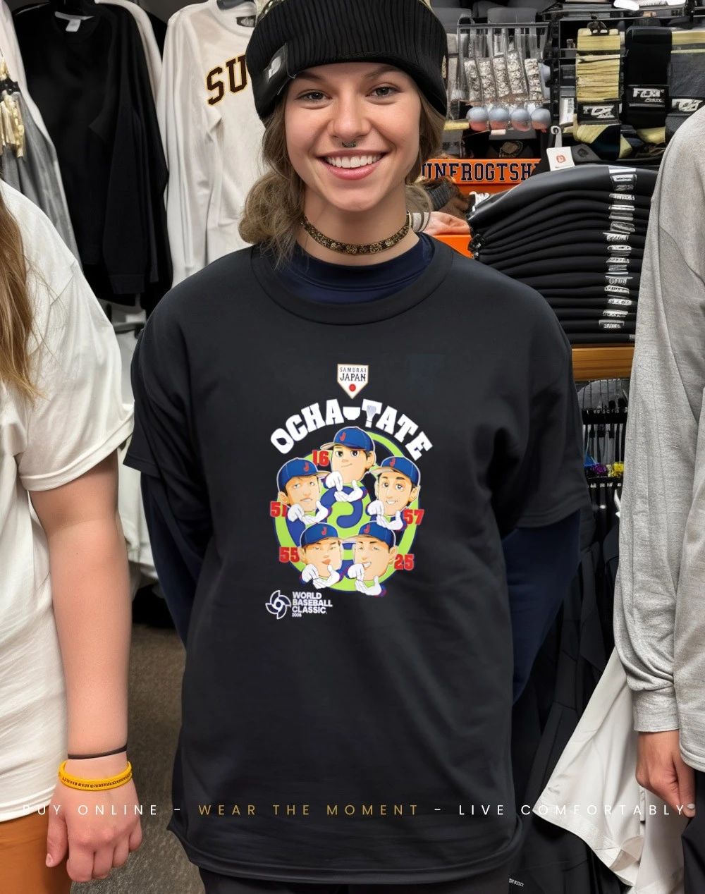 Japan Baseball 2026 World Baseball Classic Ocha Tate shirt