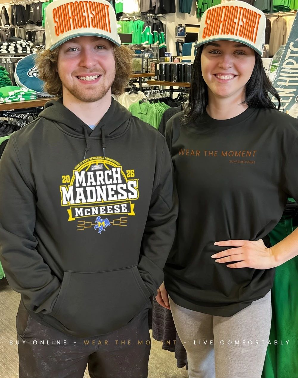 McNeese State Cowboys 2026 Men’s Basketball March Madness Bound shirt