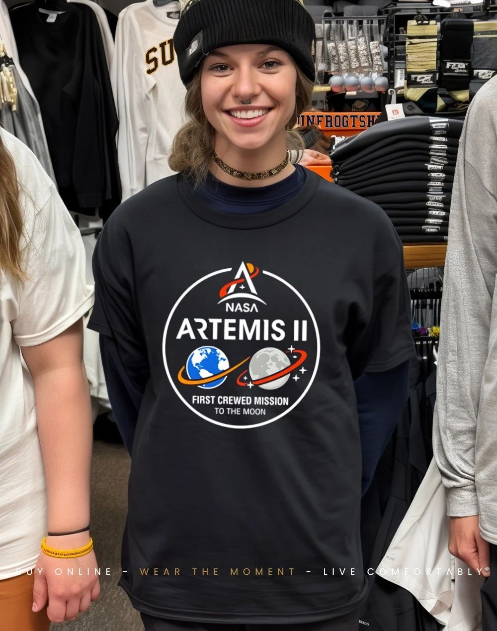 Artemis II Nasa First Crewed Mission to the moon shirt