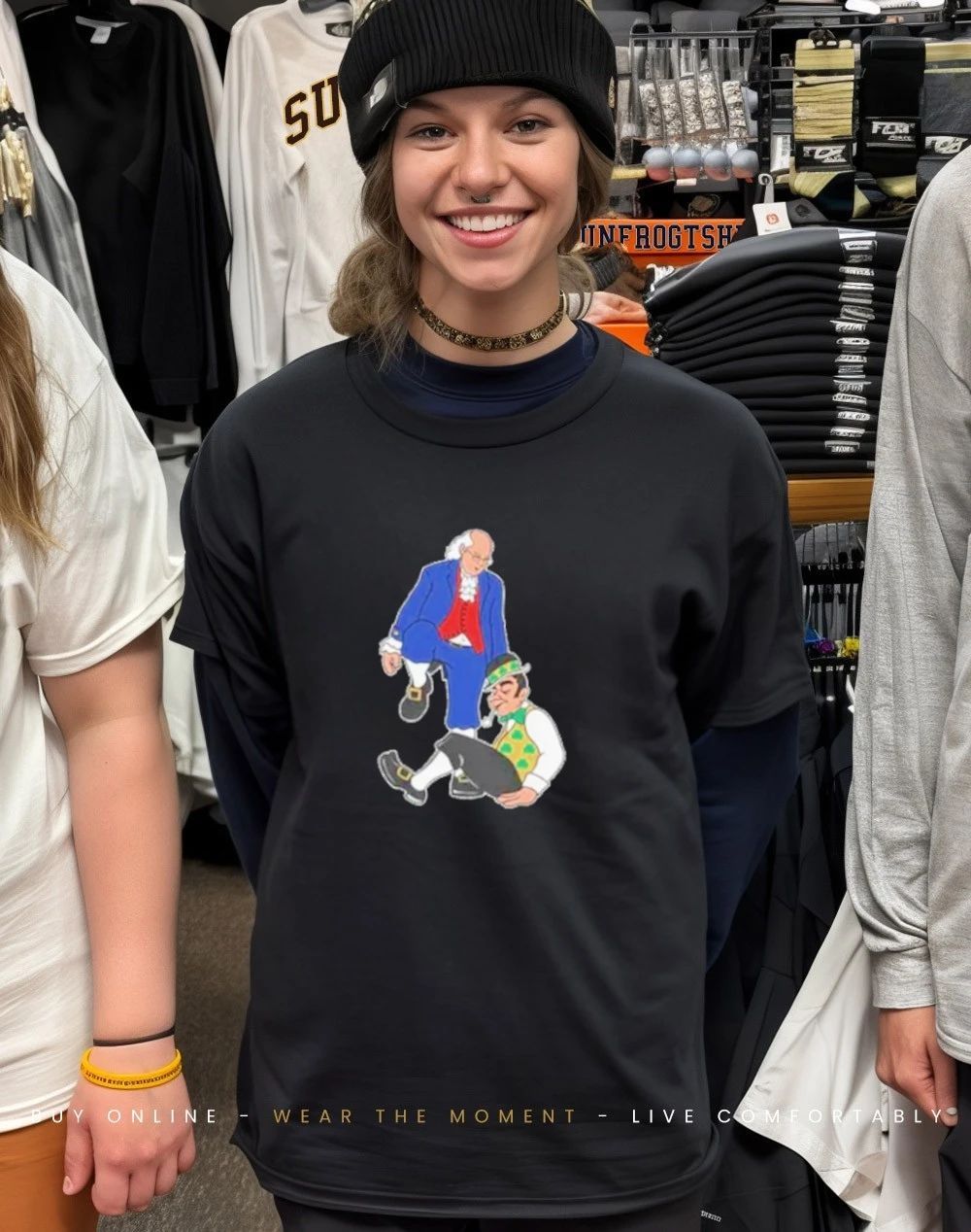 Ben Franklin Stepover Boston Celtics shirt