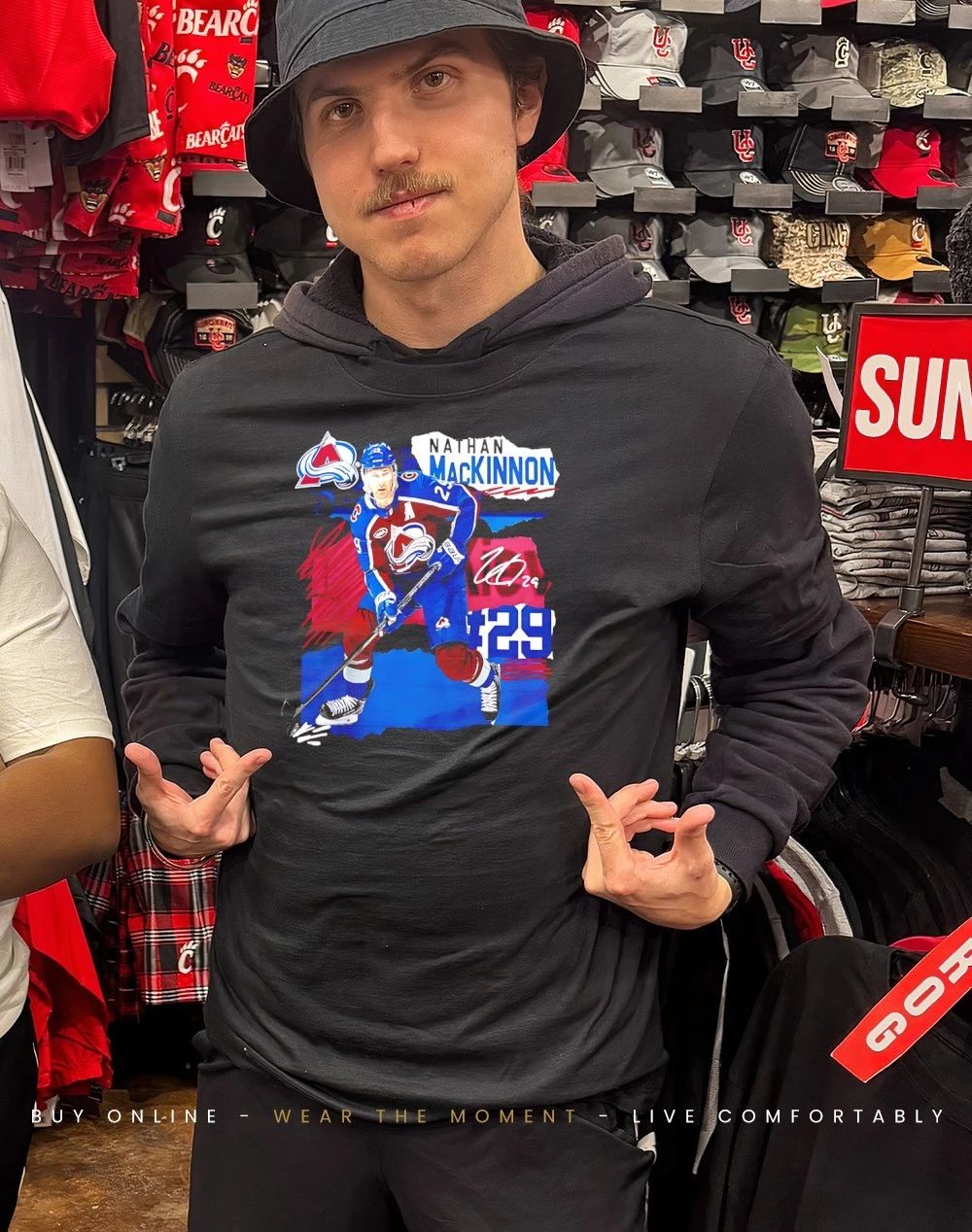 Nathan MacKinnon Colorado Avalanche Fresh Ice shirt