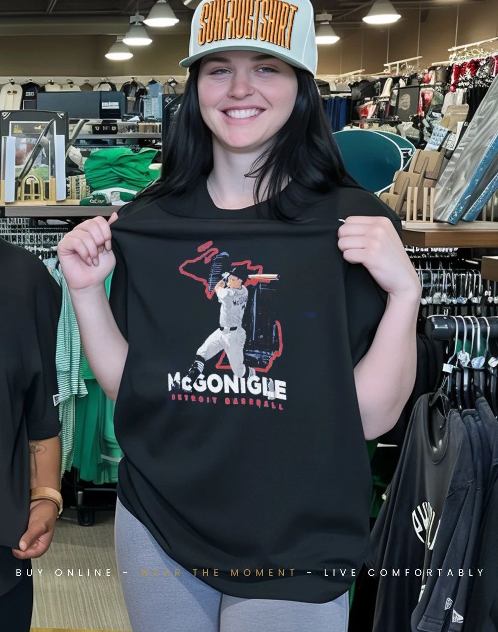 Kevin Mcgonigle Detroit Baseball Mcgonigle Detroit Map shirt